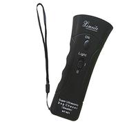 Sxhlseller Chasse-Chien à Ultrasons avec Fonction Double Tête, Répulsif Efficace pour Divers Chiens, avec Lampe de Poche, Idéal pour Les Coureurs, Construction ABS Durable