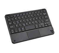 Sxhlseller Clavier Bluetooth, Conception de Pieds de Ciseaux à Pavé Tactile Ultra-Mince sans Fil de 7 Pouces pour Téléphones Intelligents, Tablettes, Ordinateurs Portables et Ordinateurs de Bureau