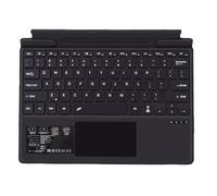 Sxhlseller Clavier Bluetooth for SurfacePro 11 10 9 8 X, Clavier Rechargeable Fin avec pavé Tactile, Rétroéclairage 7 Couleurs, Porte Stylet pour Travail et Voyage