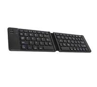 Sxhlseller Clavier Bluetooth Pliable, Clavier Portable sans Fil Pliable, Mini Clavier sans Fil BT de Poche, Clavier sans Fil Portable pour Tablette, Ordinateur Portable, Téléphone Portable