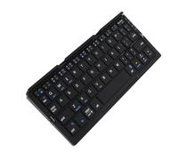 Sxhlseller Clavier Bluetooth Pliable, Clavier sans Fil Pliable de Poche avec Boîtier en Alliage D'aluminium pour iOS pour Android pour Win, Mini Clavier de Voyage Portable et Silencieux