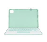 Sxhlseller Clavier de Tablette 11 Pouces, Couverture de Table de Protection Complète avec Clavier Magnétique de Réponse Rapide pour Mi Pad 5 et 5 Pro (Vert Clair)
