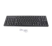 Sxhlseller Clavier Ergonomique pour Gaucher Pleine Taille 109 Touches |Double Interface USB pour PC Portable, Travail de Bureau, Réduit la Fatigue de la Main Droite.