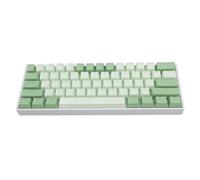 Sxhlseller Clavier Mécanique 61 Touches 60% Clavier de Jeu sans Fil rétroéclairé RVB avec Interrupteur Bleu, Clavier Rechargeable Remplaçable à Chaud pour pour Android pour iOS