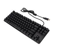 Sxhlseller Clavier Mécanique à Commutateur Bleu, Clavier Mécanique à 87 Touches avec Rétroéclairage RVB, Plusieurs Modes d'éclairage, Conception Ergonomique de Panneau Métallique pour Ordinateur