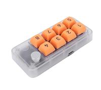 Sxhlseller Clavier Numérique avec 8 Clés Programmables, USB Cleclue C Numpad pour Ordinateur Portable, 4 Modes de Macro, 12 Modes D'éclairage, Prennent en Charge L'échange Chaud Complet, Le