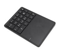 Sxhlseller Clavier Numérique sans Fil Portable, pavé Tactile Double Mode 4.2 2.4G avec 22 Touches Double Modes pour Ordinateur Portable PC de Bureau (Black)