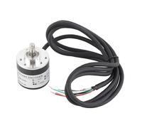 Sxhlseller Codeur Rotatif Incrémental 600 P/R, Sortie NPN 2 Phases AB, | Encodeur rotatif 5-24 V CC, quadrature 2400 impulsions, pour mesure de la vitesse du moteur, contrôle de la longueur, robot