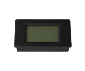 Sxhlseller Compteur de Puissance DC 100A Shunt LCD Volt Amp Watt Énergie | Aperçu de la charge de la batterie, utilisation de cabines solaires hors réseau, seuil d\'alarme de surcharge, suivi des