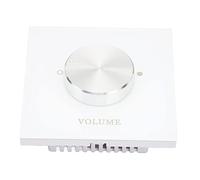 Sxhlseller Contrôleur de Volume pour Maison Intelligente, Commutateur à Double Canal avec Bouton Rotatif pour Musique de Fond et Système de Haut-parleurs