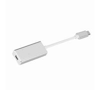 Sxhlseller Convertisseur USB3.1 Type C vers Mini, Adaptateur Type C vers DisplayPort de Haute qualité pour Nouveau Display TV (Silver)