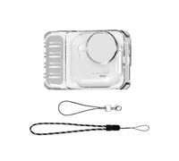 Sxhlseller Coque Intégrale Antichoc en TPU pour Appareil Photo avec Capuchon D'objectif, Ajustement Précis, Protection Durable pour Go Ultra, Anti-Rayures, TPU adapté aux Voyageurs (Transparent)