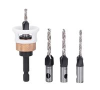 Sxhlseller CounterSink -Broher -Bit Set, Compteur de Foret de Plomb Ensemble de Trépas