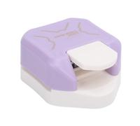 Sxhlseller Coupe-coin 3 en 1 pour Papier cartonné, Coupe Fluide des Coins de Papier pour Fournitures de Journal, Fonctionnement sans Effort, Violet