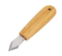 Sxhlseller Coupeur de Sculpture sur Bois Poignée en Bambusoideae Exquise Coupe-Gravure à 2 Lames en Acier pour un Marquage et une Gravure Précis pour les Projets de Menuiserie