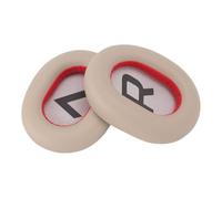 Sxhlseller Coussinets d'oreille de Remplacement pour écouteurs Backbeat Pro2 SE et Voyager 8200 UC, Coussins en Cuir protéiné Souple avec Mousse Haute densité, Couleur Blanche (White)