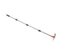 Sxhlseller Désherbeur de Jardin 63 Pouces Extensible en Acier à Haute | Déracinement debout, élimination des racines profondes, allée de Patio de terrasse de pelouse, sac de rangement de