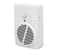Sxhlseller Détecteur de Mouvement avec Message Vocal, Sonnette sans Fil | Enregistreur vocal MP3, message remplaçable, batterie 1200 mAh, pour alerte d\'entrée en magasin