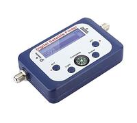 Sxhlseller Détecteur de Satellite Numérique 950-2150 MHz |Amplificateur intégré à écran LCD pour Un Alignement Précis de la Parabole, Portable et Facile à Transporter