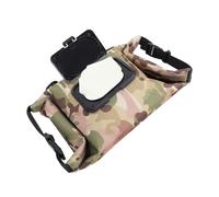 Sxhlseller Distributeur de Lingettes Humides de Camping de Voyage, Pochette de Lingettes Humides de Camping Portable pour Bureau, Voiture, Maison, Boîte de Rangement de (Vert camouflage)