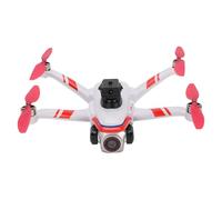 Sxhlseller Drone avec Caméra HD 4K pour Les Débutants et Les Adultes, Quadcoptère à Télécommande Pliable avec Flips 3D, évitement des Obstacles Intelligents, Puissance Forte sans Balais (Rouge)