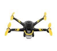 Sxhlseller Drone avec Caméra HD 4K pour Les Débutants et Les Adultes, Quadcoptère à Télécommande Pliable avec Flips 3D, évitement des Obstacles Intelligents, Puissance Forte sans Balais (Yellow)