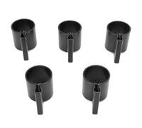 Sxhlseller E Fit pour Organisateur D'Outils Robuste pour Stocker de Manière Stable les Râteaux, Pelles, Outils à Balai dans des Remorques Fermées, 5 Supports en Acier, Convient aux Jardiniers et aux