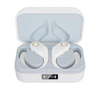 Sxhlseller Écouteurs de Traducteur Bluetooth, Casque de Traduction en Temps Réel Prise en Charge 144 Langues, Annulation de Bruit à 2 Voies sans Fil avec Un Boîtier de Charge pour Un (White)