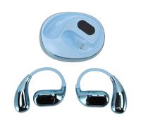 Sxhlseller Écouteurs de Traductrice de L'IA, Traducteur de Langue Bluetooth 5.4 en Temps Réel, Prend en Charge 144 Langues avec Un Micro à Annulation de Bruit pour Les Entreprises, Les (Blue)