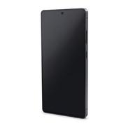 Sxhlseller Écran de Téléphone OLED de 6,8 Pouces avec Cadre pour la (Black) | Numériseur D'écran Tactile, Adhésif pré-installé, Kit de Réparation fissuré, Affichage Haute Résolution, Installation Facile