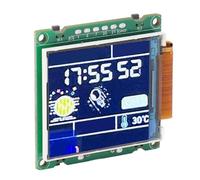 Sxhlseller Écran LCD de 1,44 Pouces, Polyvalent, Haute Résolution avec Interface SPI pour Mini Bibelot de Bureau TV, Pendentif Portable, adapté à C3 WiFi