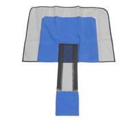 Sxhlseller Écumoire Flottante 2 en 1 et Rampe d'évacuation des Animaux |Outil de Sauvetage de sécurité pour Piscine en Tissu Oxford, pour Tortue, Grenouille, Poisson (Blue)