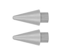 Sxhlseller Embouts de Stylet de Remplacement pour M Pencil 2ème - 2 Pointes en Fibre, Haute sensibilité, Installation Facile, Pas de Rayures, Dessin Fluide (Gray)