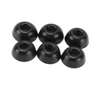 Sxhlseller Embouts d'oreille de Remplacement en Mousse à Mémoire de Forme pour Casque Bluetooth sans Fil iOS Pro 3, Embouts d'oreille à Rebond Lent, Ajustement sécurisé et Doux, Coussinets (Black)