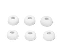 Sxhlseller Embouts d'oreille en Mousse à Mémoire de Forme pour écouteurs Pro 1ère et 2ème Génération, Embouts de Rechange Isolants du Bruit, Hybride en Silicone Souple, Ajustement sécurisé (White)
