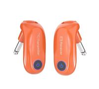 Sxhlseller Émetteur-récepteur de Guitare sans Fil 2,4 G Longue Durée de Vie de la Batterie Plug and Play Compatibilité Polyvalente pour les Joueurs de Basse de Guitare électrique Matériau ABS (ORANGE)