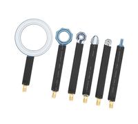 Sxhlseller Ensemble d'antennes de Sonde de Champ Proche 6 Pièces, Kit de Localisation de Source d'interférence de Champ Magnétique avec Interface Femelle SMA pour l'analyse des Composants