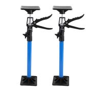 Sxhlseller Ensemble de 2 Crics d'armoire, Poteau de Support Télescopique de 50 à 115 Cm avec une capacité de Charge de 40 Kg pour l'installation d'armoires Suspendues, de Cadres de Porte et de