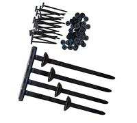 Sxhlseller Ensemble de Boucles D'attache de Câble en Nylon Autobloquantes, Résistant aux Intempéries, Ensemble de 100 pour L'organisation des Réparations à Domicile