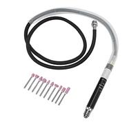 Sxhlseller Ensemble de Broyeur à Stylo Pneumatique Léger et Portable avec Arbre de Type Crayon pour le Meulage de la Gravure, Micro-broyeur à Air pour L'industrie de la Construction Navale