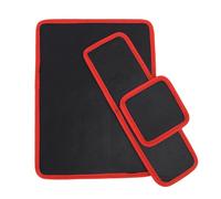 Sxhlseller Ensemble de Tapis à Outils Magnétiques, Tampon de Pièces Magnétiques Flexibles pour clé, Vis, écrou de Boulon, 3 Pièces 12,8 X 9,64, 12,8 X 4,1, 4,33,33 Pouces, Support d'Outils avec