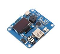 Sxhlseller Entraîneur CW avec écran LCD, Clavier de Pratique du Code Morse avec 12 Banques de Messages Programmables et Vitesse Réglable, pour Le Fonctionnement de la Radio Amateur et la Formation