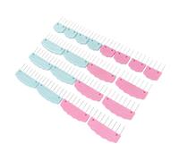 Sxhlseller Épingles de Blocage de Tricot, 20 Pièces, Peignes de Bloc de Mise en Forme de Travaux d'aiguille à Tricoter en 2 Tailles avec Boîte de Rangement pour les Projets de Tricot de Pull et de