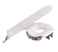 Sxhlseller Éplucheur de Doigt de Gingembre en Acier Inoxydable Éplucheur d'ail Manuel Multifonctionnel, Outil de Cuisine Facile à Nettoyer à Haute efficacité pour éplucher, Trancher, Broyer le