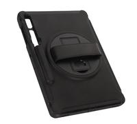 Sxhlseller Étui de Protection pour TabletteTab S9 + X810 S7 + S7FE S8 +, Protection Robuste à Trois Couches Contre Les Chutes, Béquille avec Dragonne (Black)