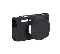 Sxhlseller Étui en Silicone Doux pour PowerShot G7X Mark II, Couverture de Carrosserie Légère avec Une Poignée Antidérapante et des Découpes de Précision pour L'accès à Bouton Complet