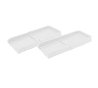 Sxhlseller Extension de Bloc Anti-éclaboussures pour Tuyau de Descente, PP Résistant aux Intempéries |Extension de Drainage à Installation Facile pour la Gestion de l'eau des Gouttières, 2