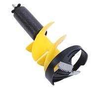 Sxhlseller Foret à Glace électrique avec Adaptateur, Spirale en Nylon de 8 Pouces pour la Pêche sur Glace, Tube Flottant avec Lames en Carbure - Kit de Pêche à la Ligne d'hiver Robuste