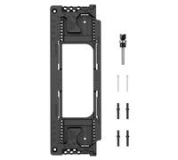 Sxhlseller Gabarit de Perçage pour Charnières, Localisateur D'installation, | Gabarit de mortaise de charnière de porte en ABS, Rails coulissants, pour portes de 1-3/8 à 2-1/2 pouces, mèche de routeur