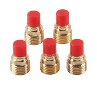 Sxhlseller Gaz Lentille Corps de Collet 2,4 Mm 3/32 In 5Pk pour WP9 20 25 | Support en cuivre robuste, adaptateur de flux de gaz fileté, soudeur de fabrication métallique